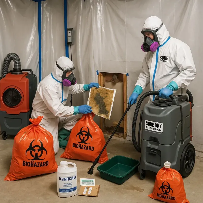 Contaminated Water Handling Protocols process in New City, IL
