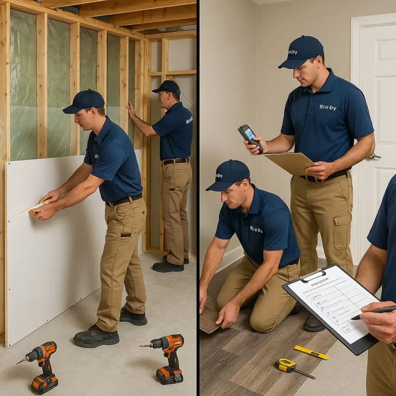 Repairs and Reconstruction process in New City, IL